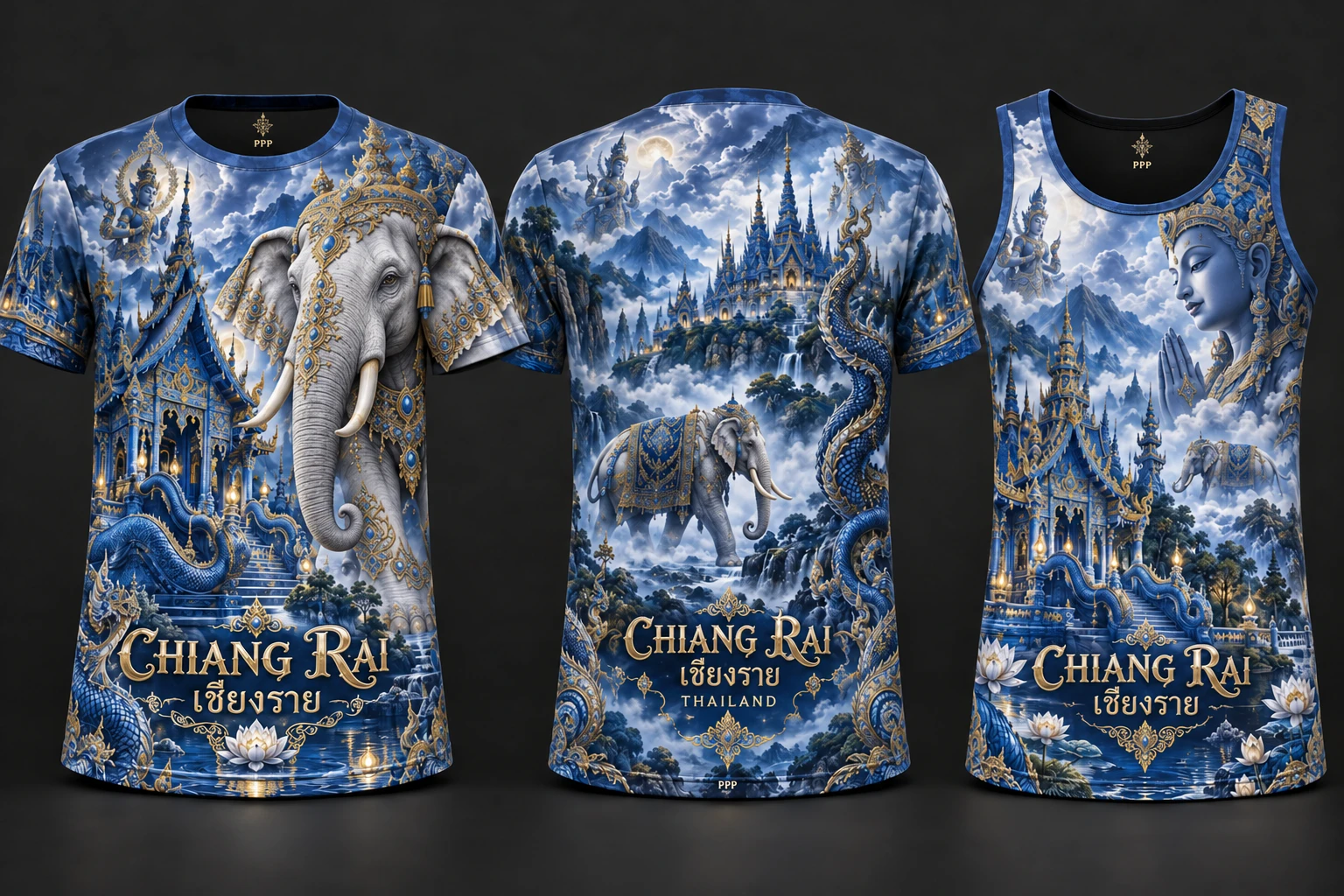 Chiang Rai Blue Mystique · T-Shirt