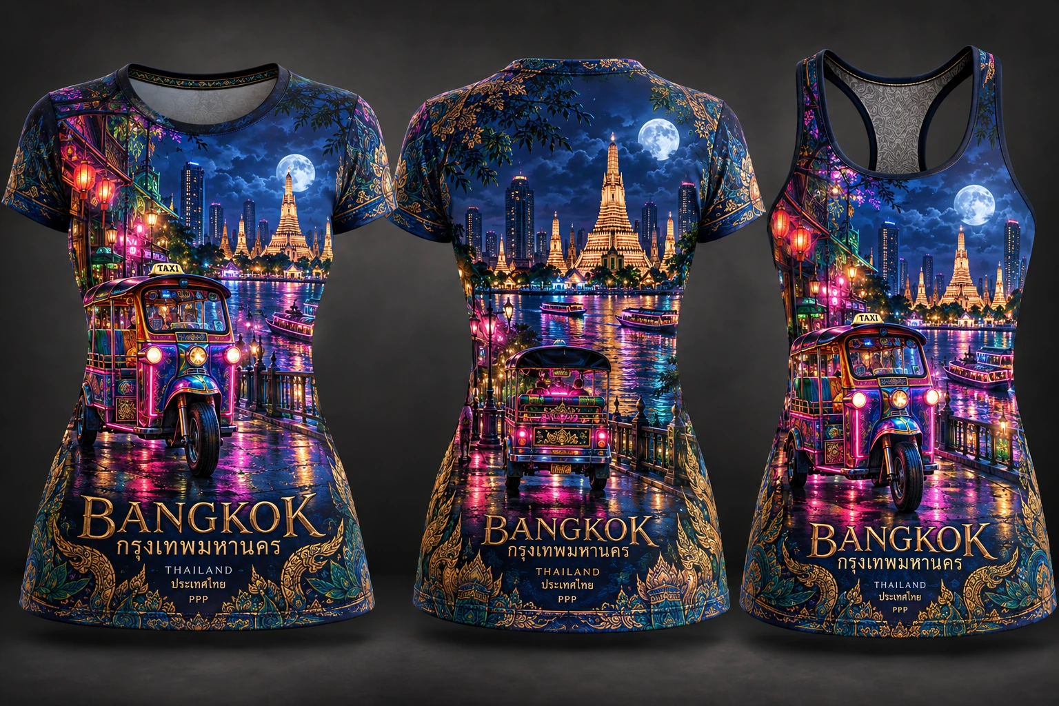 Bangkok Neon Muse · Women’s T-Shirt