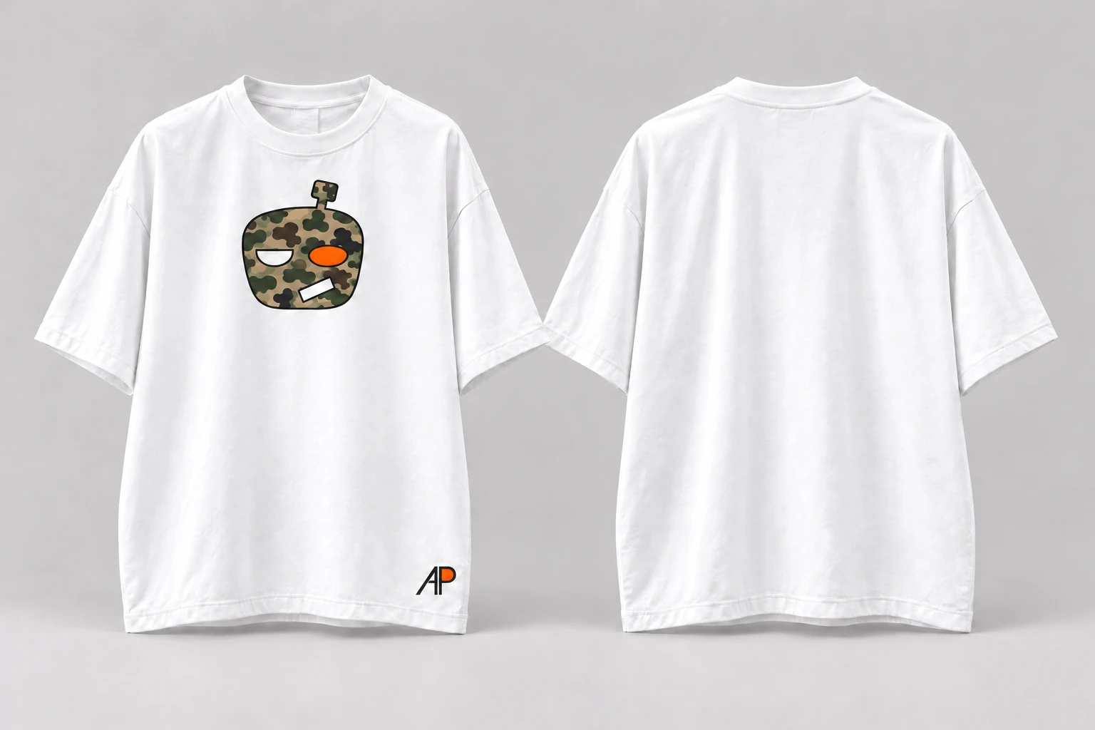 AUTOPILOT · White · Reverse Duck Camo · Orange Eye